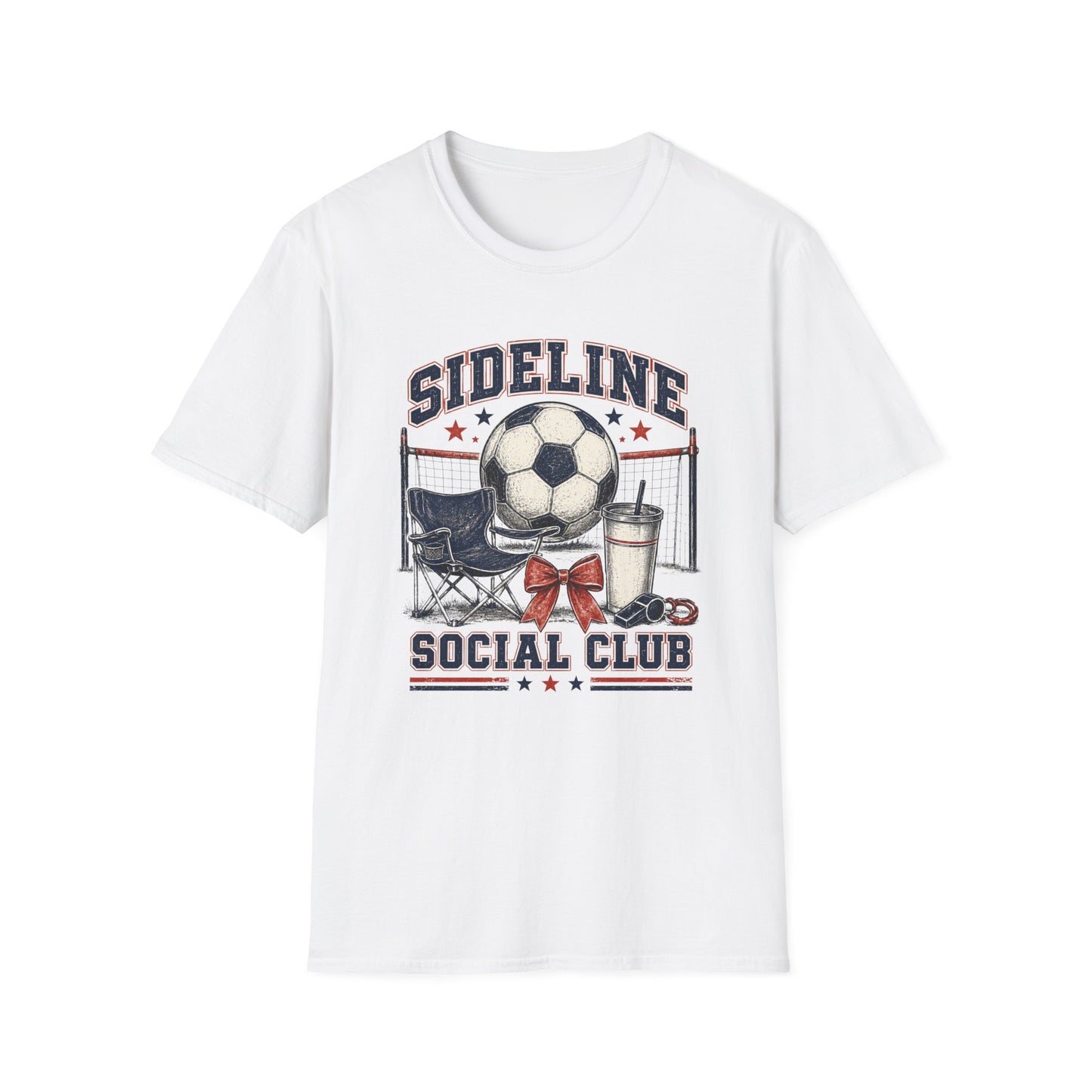 Sideline Social Club Soccer T-Shirt
