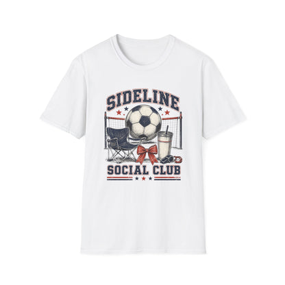Sideline Social Club Soccer T-Shirt
