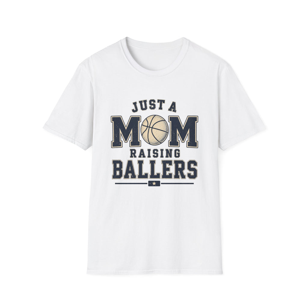 Mom Raising Ballers - Vintage Mom Tee
