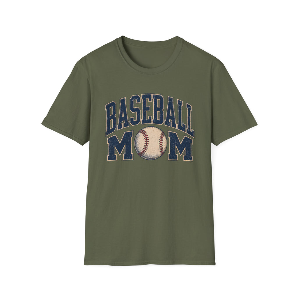 Baseball Mom - Vintage Mom Tee