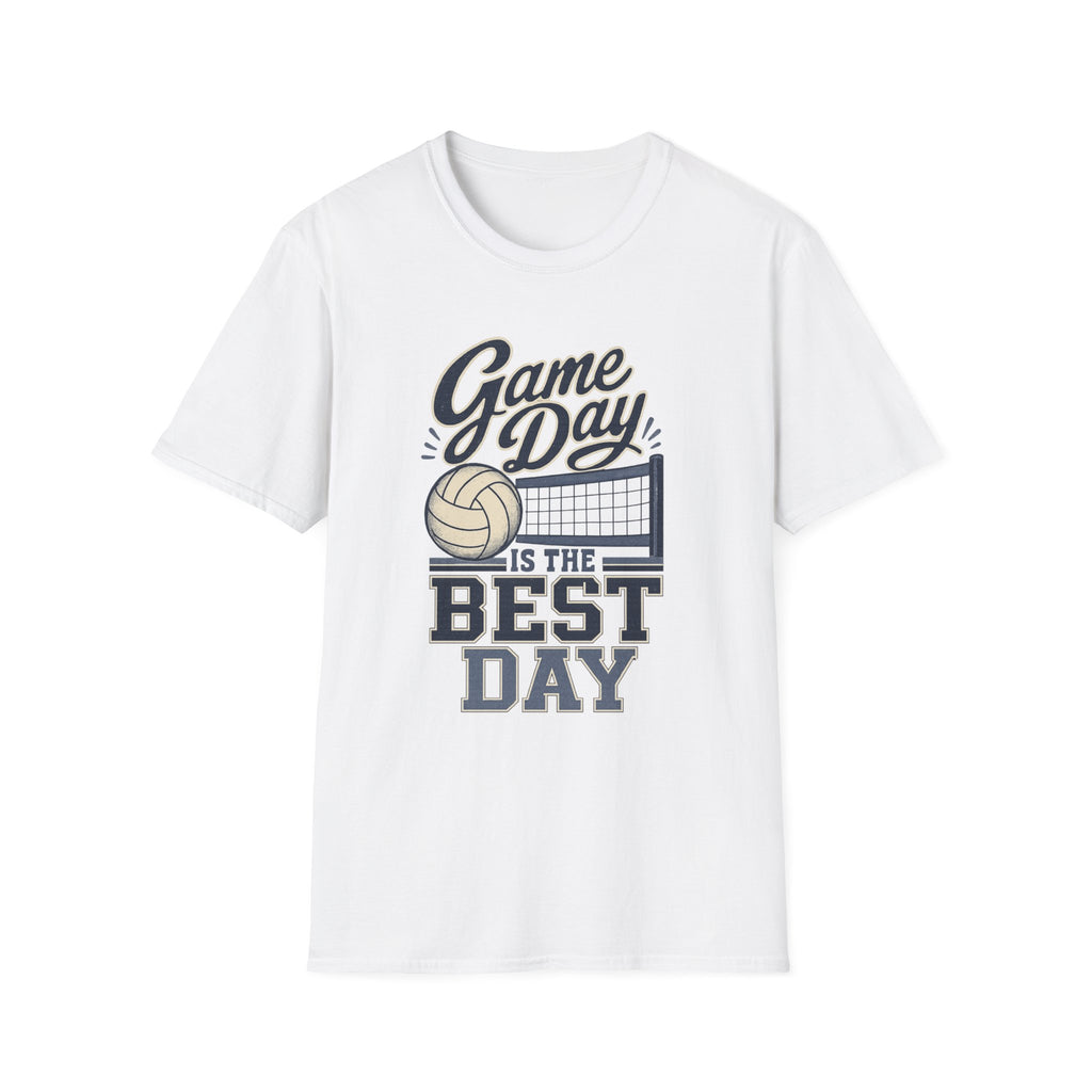 "Game Day Is The Best Day" - Vintage Volleyball Tee