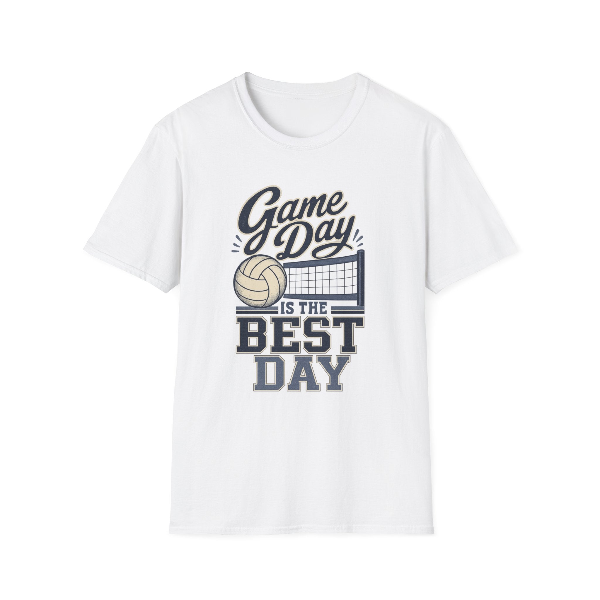"Game Day Is The Best Day" - Vintage Volleyball Tee