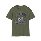 Sideline Social Club — Vintage Soccer Tee Blue