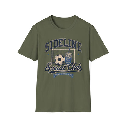 Sideline Social Club Soccer T-Shirt