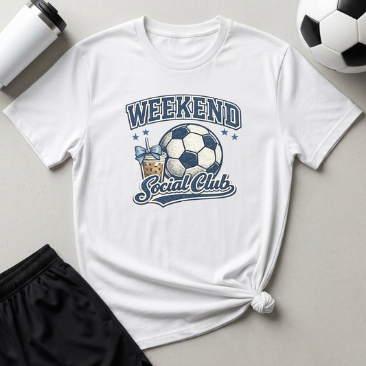 Weekend Social Club Soccer T-Shirt