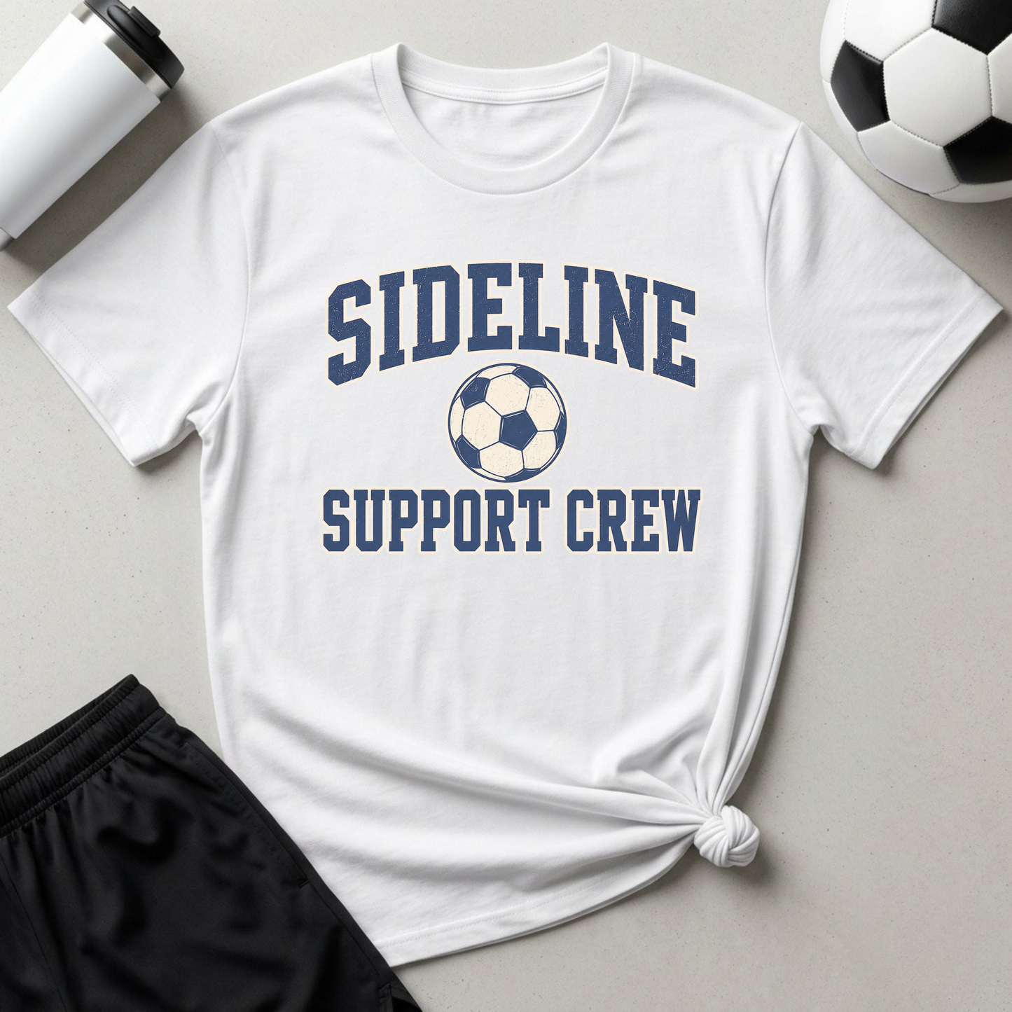 Sideline Support Crew - Soccer T-Shirt
