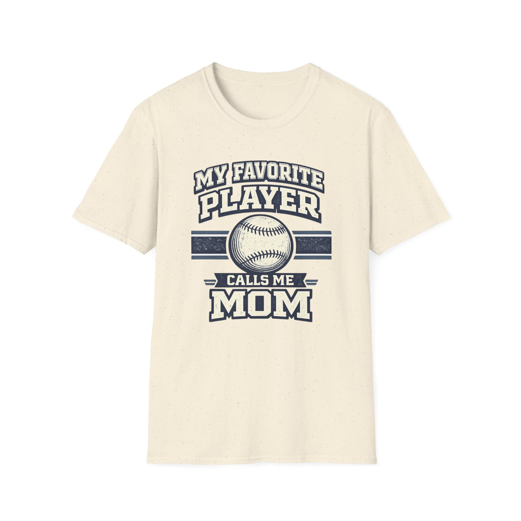 “My Favorite Player Calls Me Mom” - Vintage Baseball Tee