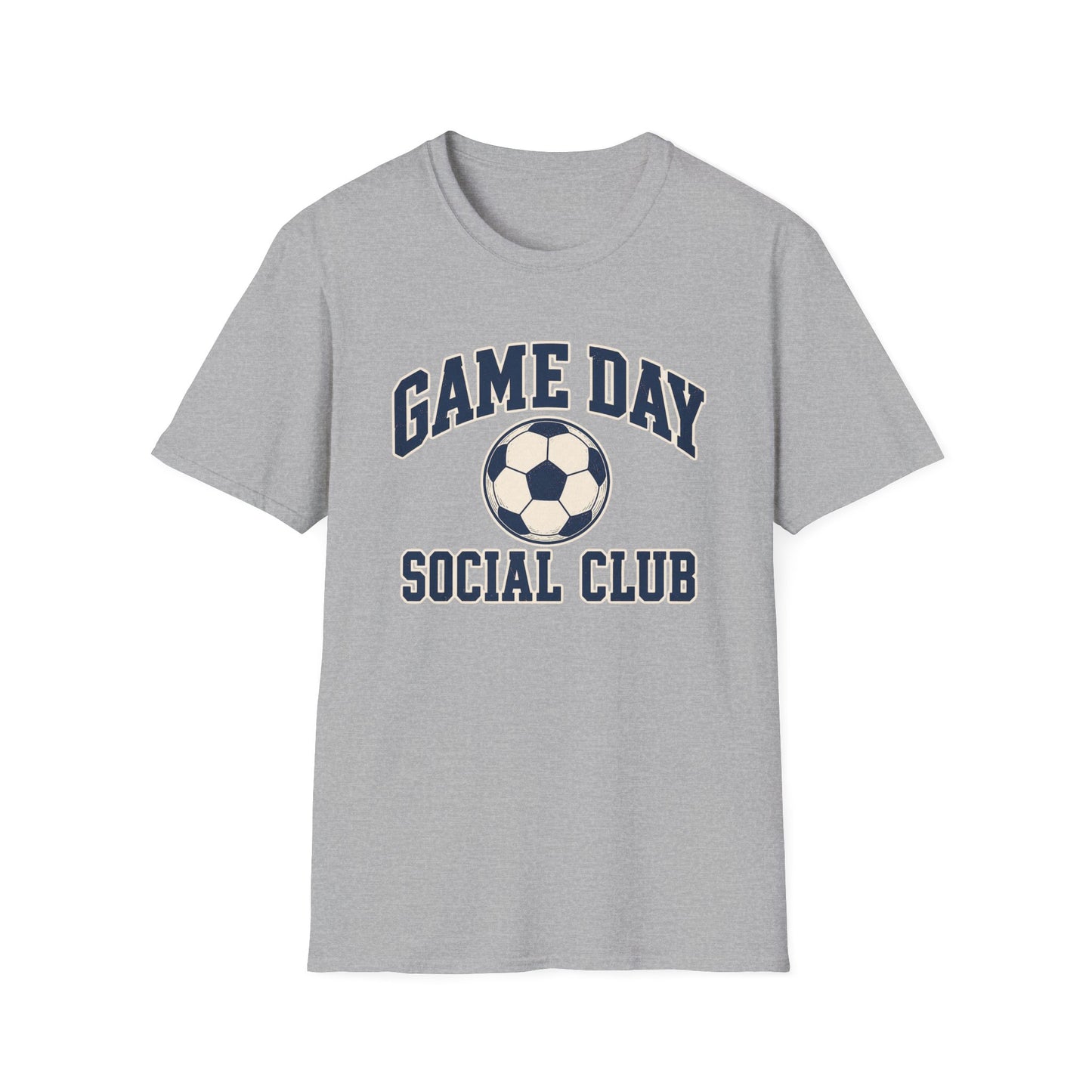 Game Day Social Club Soccer T-Shirt