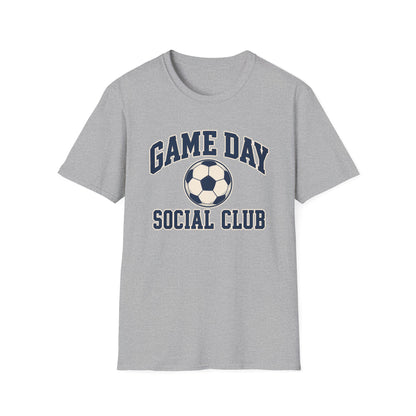 Game Day Social Club Soccer T-Shirt