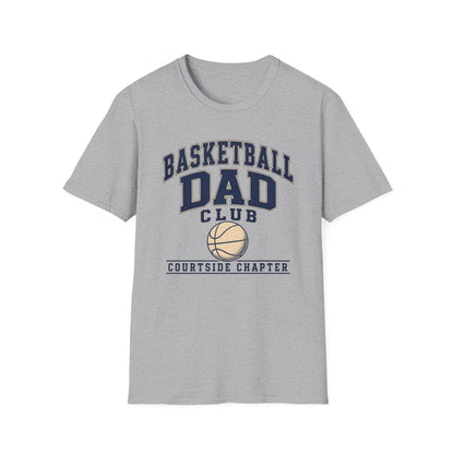 Basketball Dad's Club: Courtside Chapter T-Shirt