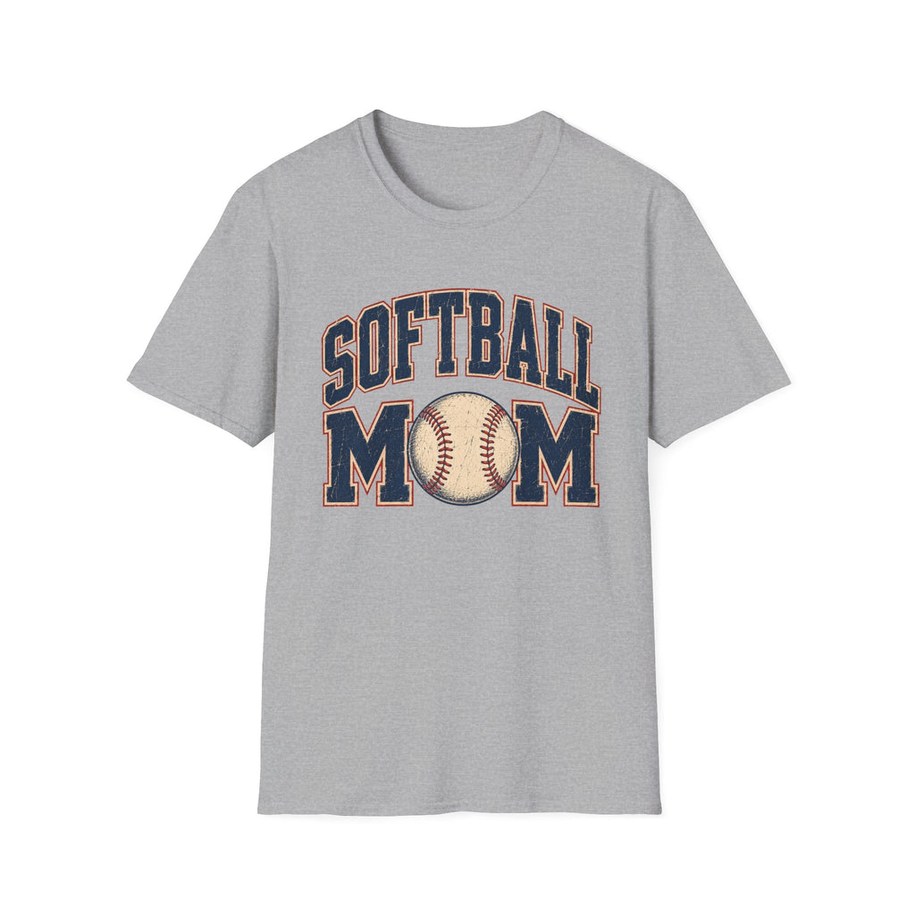 Softball Mom - Vintage Dad Tee