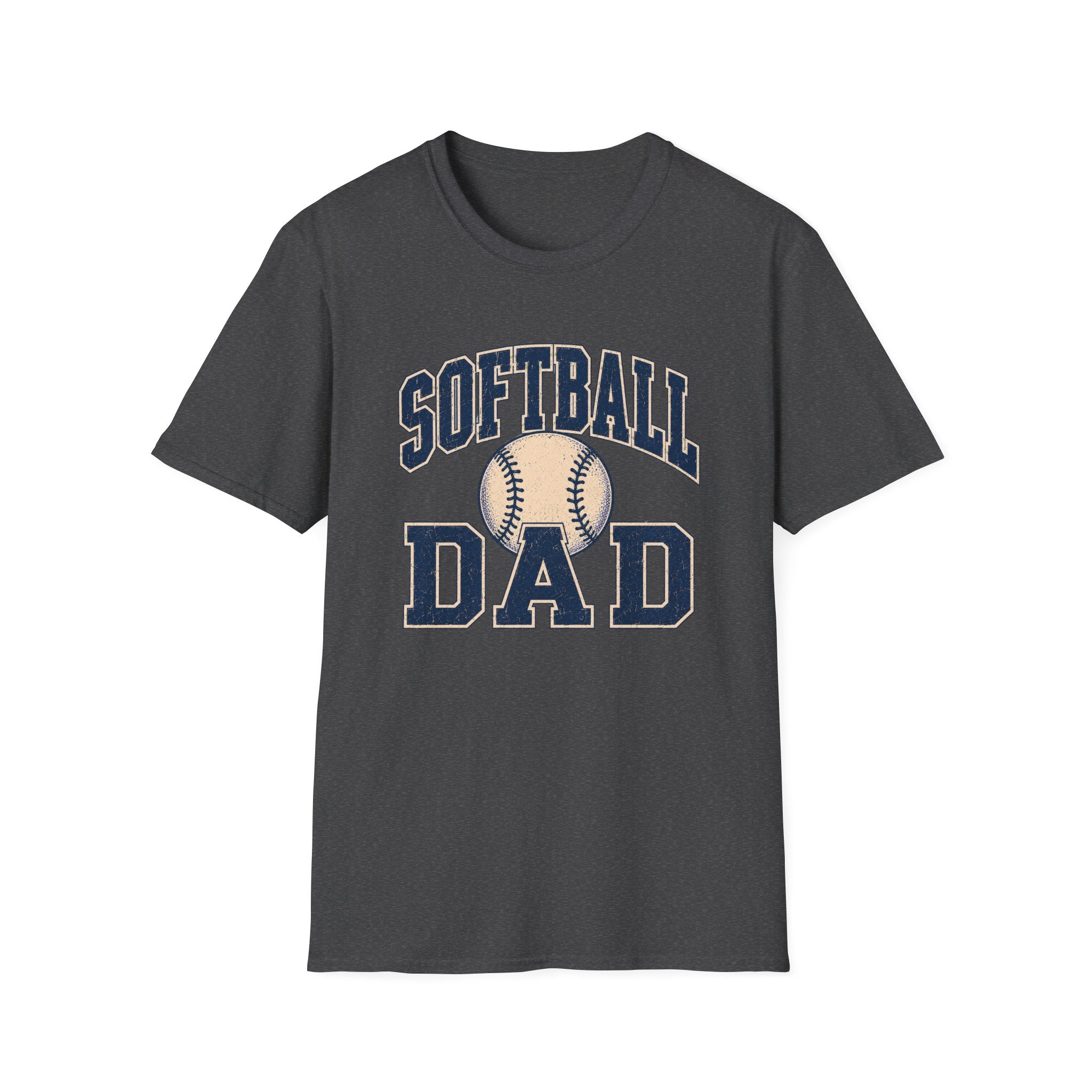 Softball Dad - Vintage Dad Tee