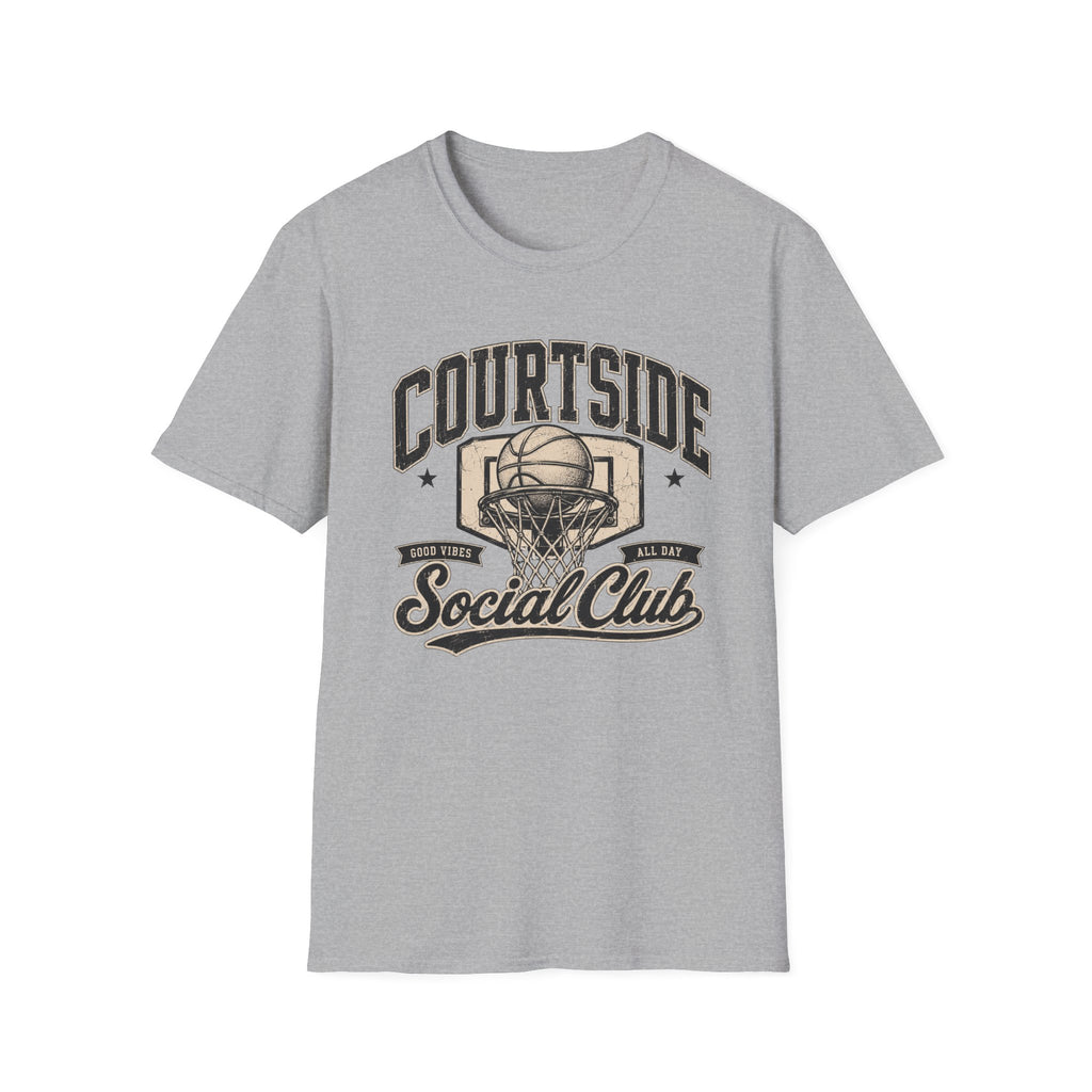 Courtside Social Club -  Vintage Basketball Tee