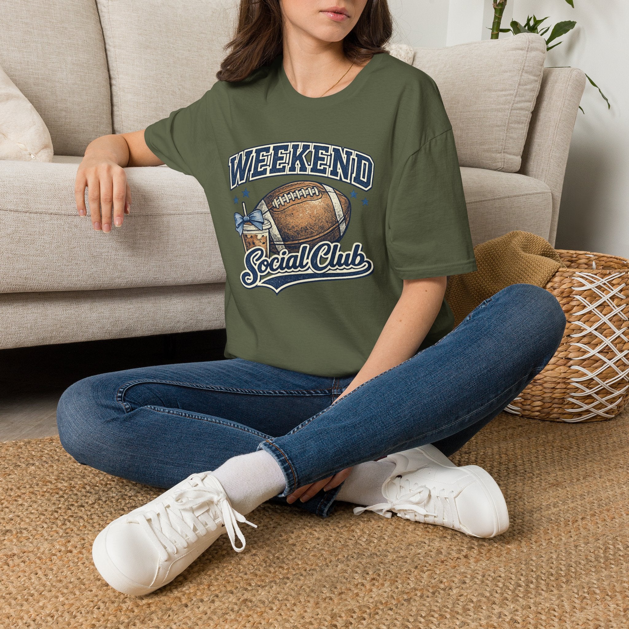 Weekend Social Club - Football Mom Tee