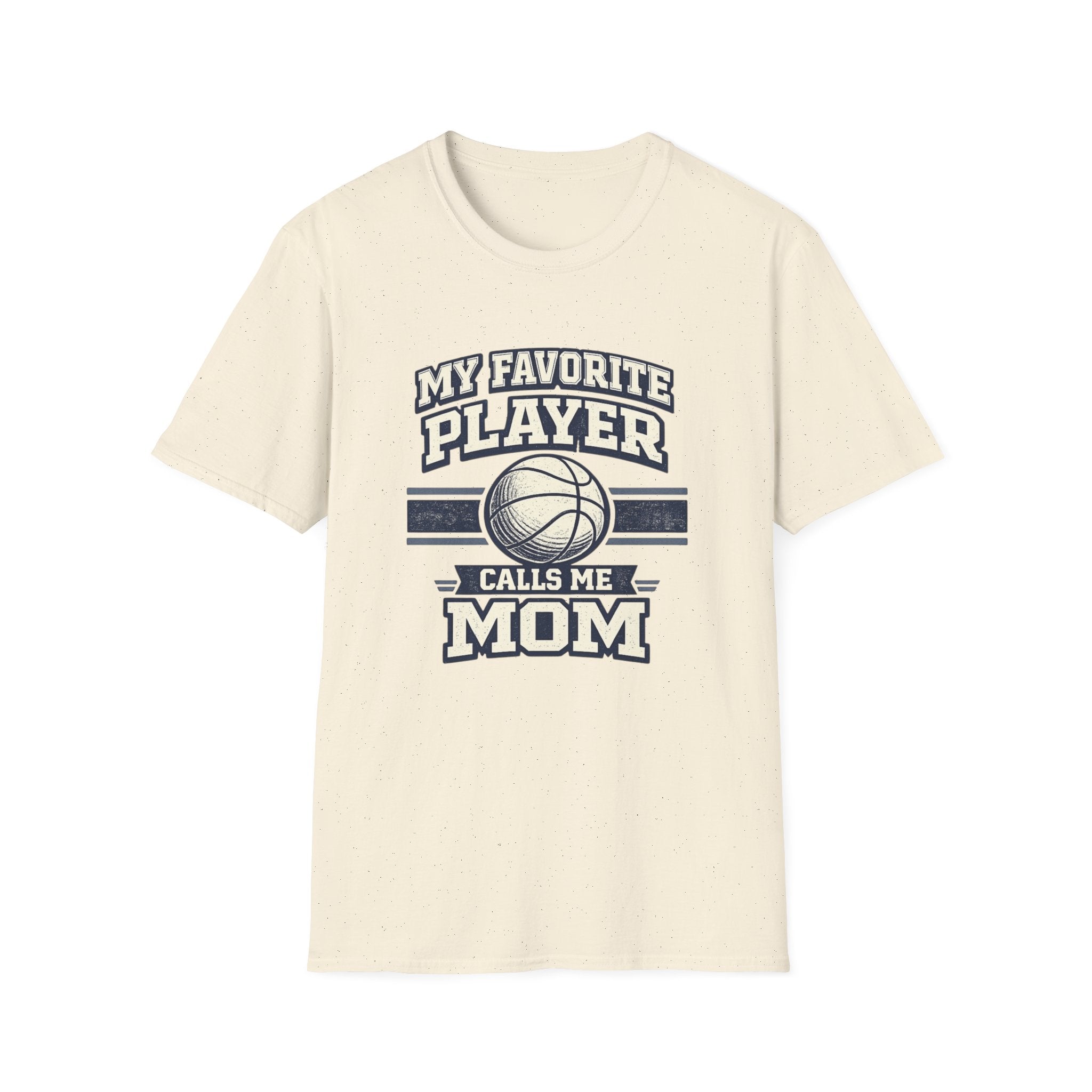 "My Favorite Player Calls Me Mom" - Vintage Basketball Tee