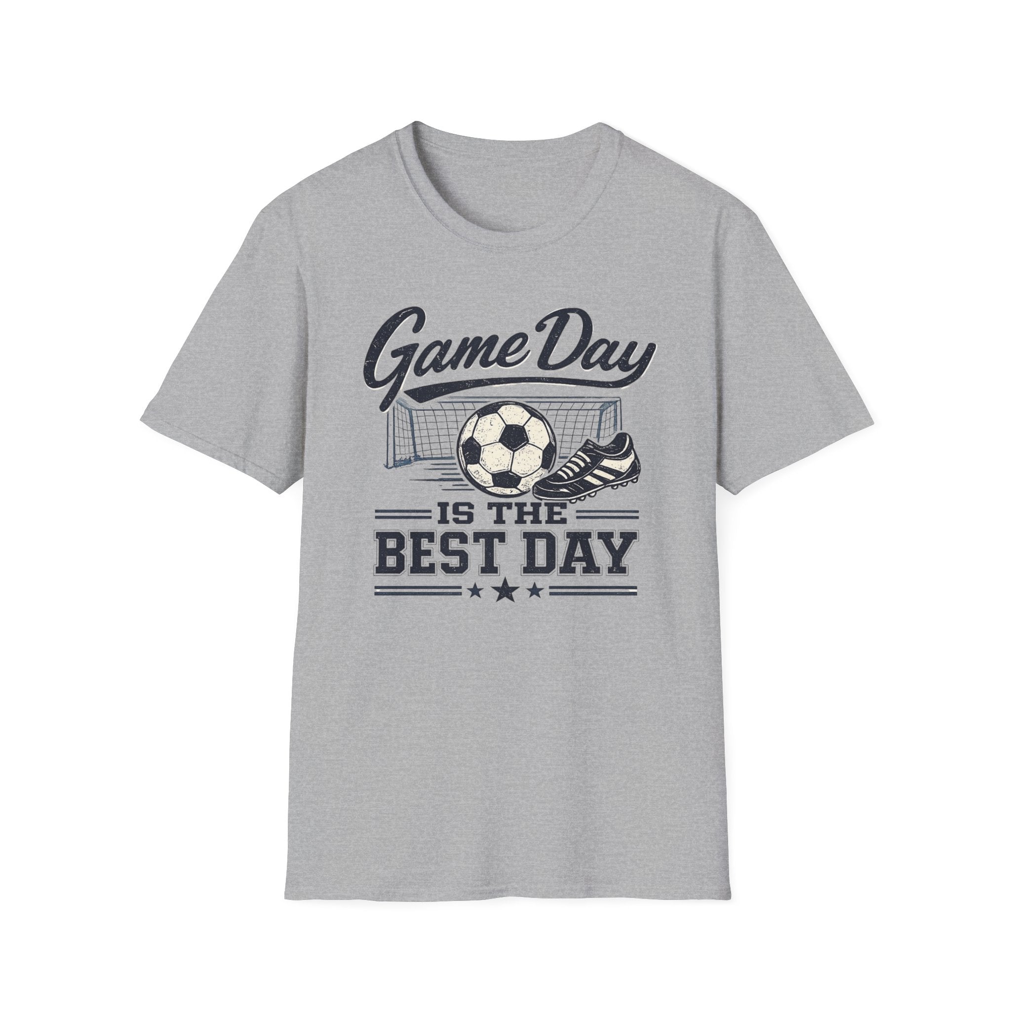 "Game Day is the Best Day" - Vintage Soccer Tee
