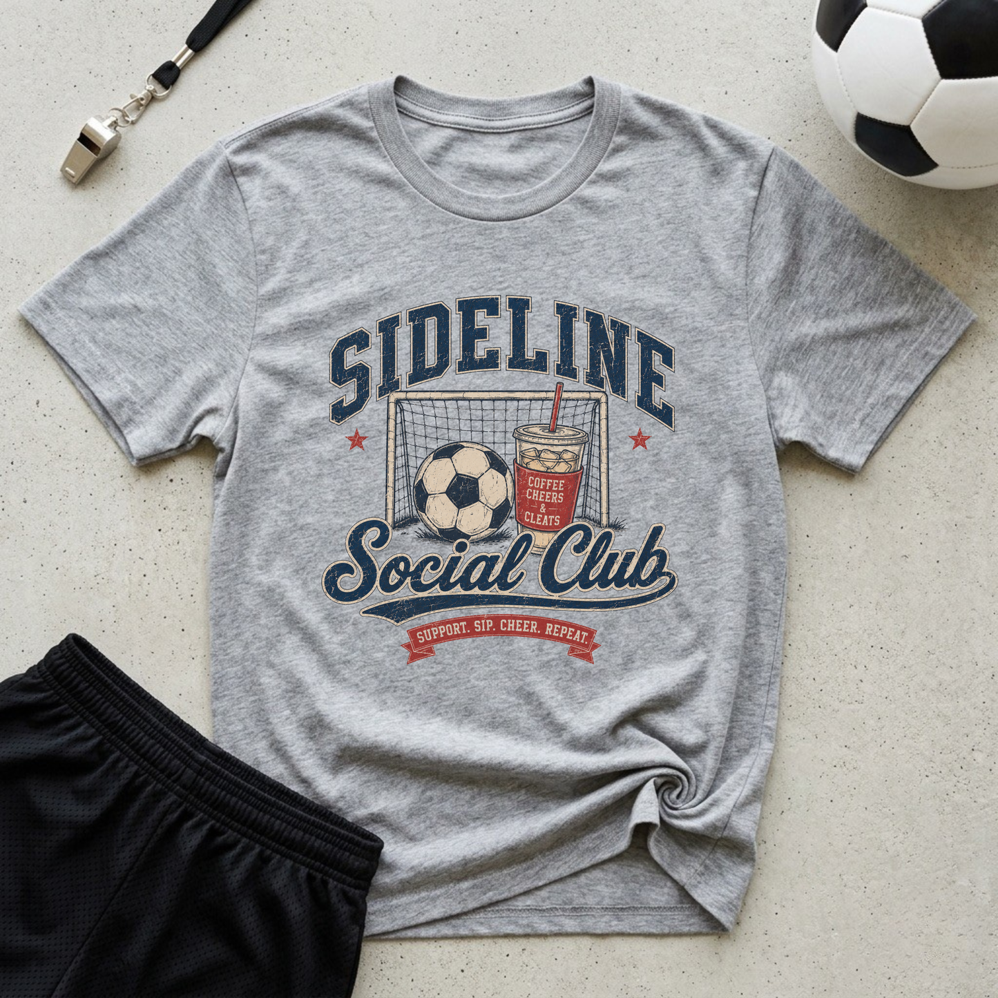 Sideline Social Club Volleyball T-Shirt