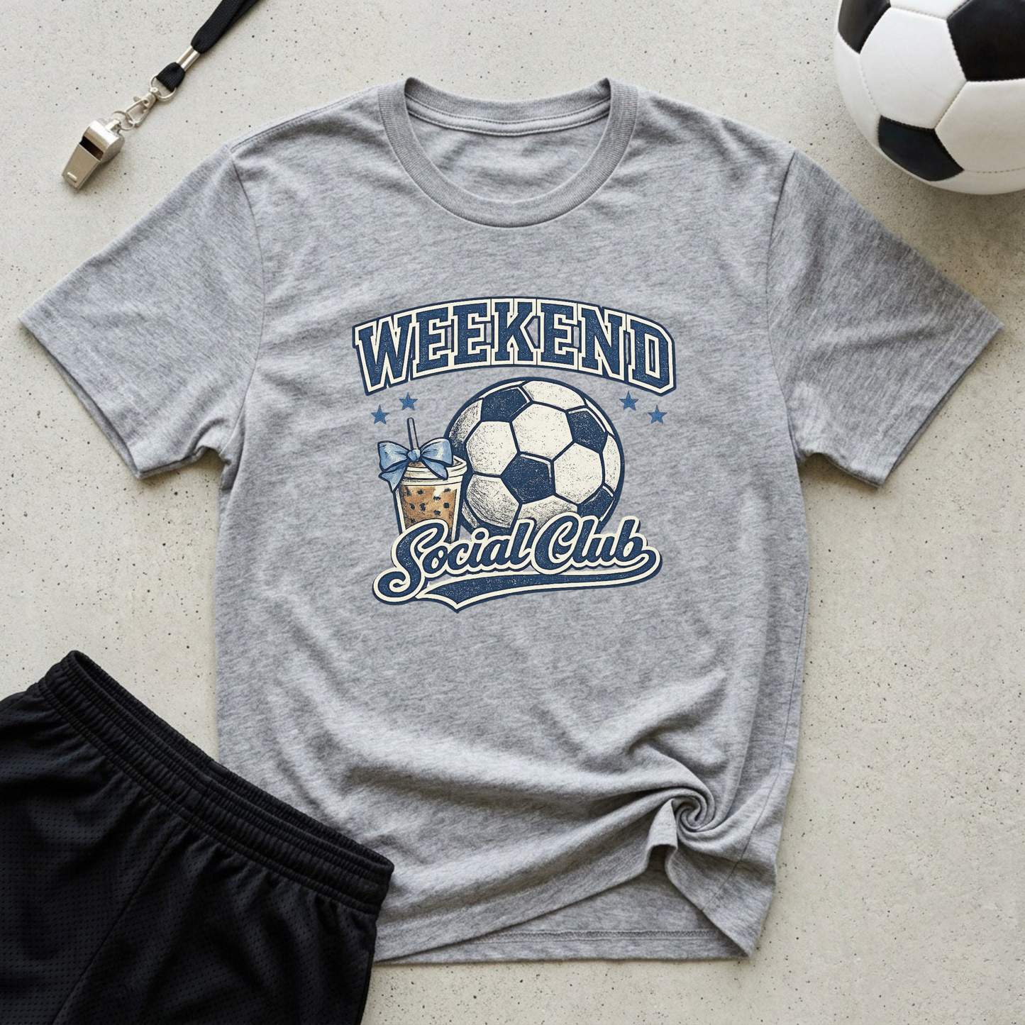 Weekend Social Club Soccer T-Shirt