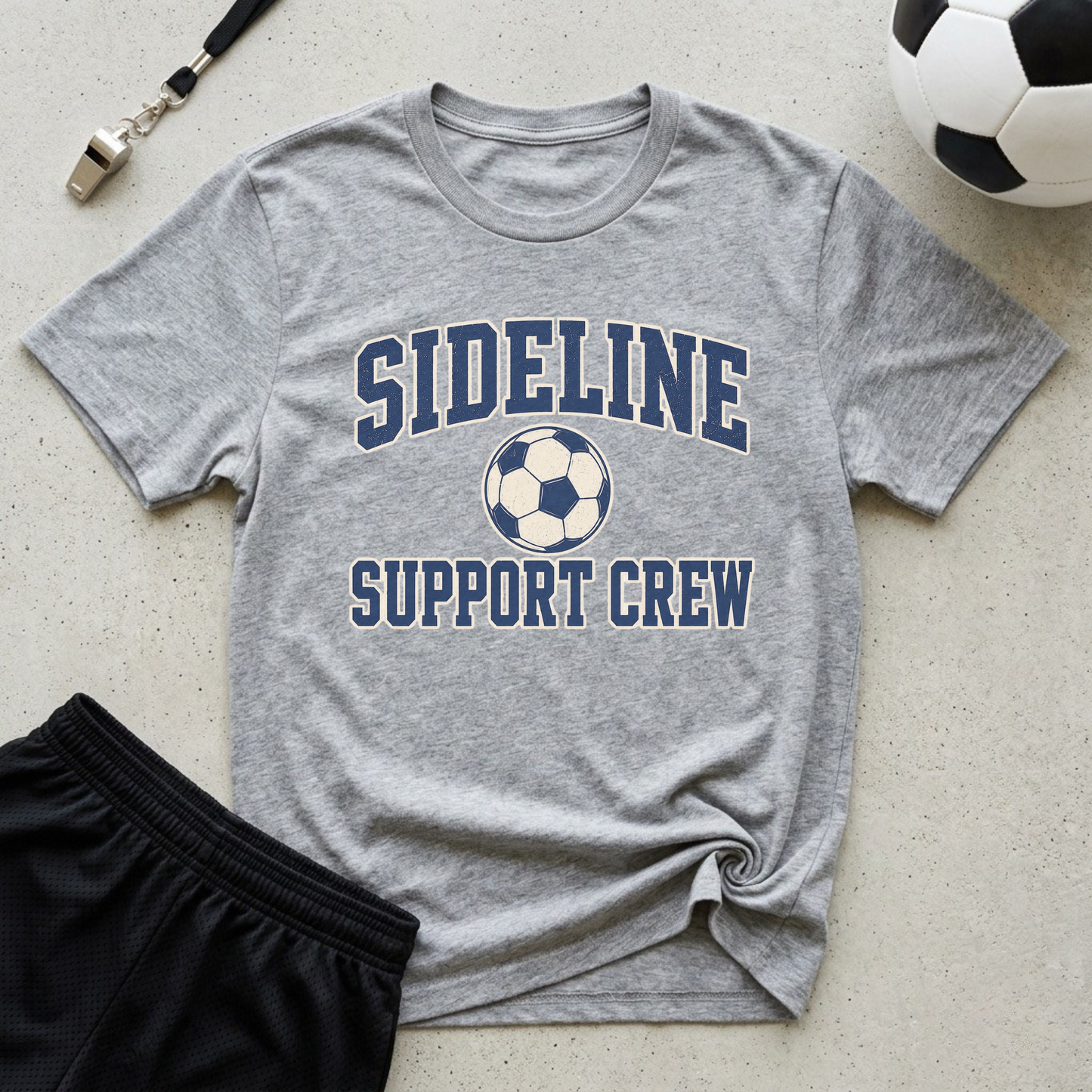 Sideline Support Crew - Soccer T-Shirt