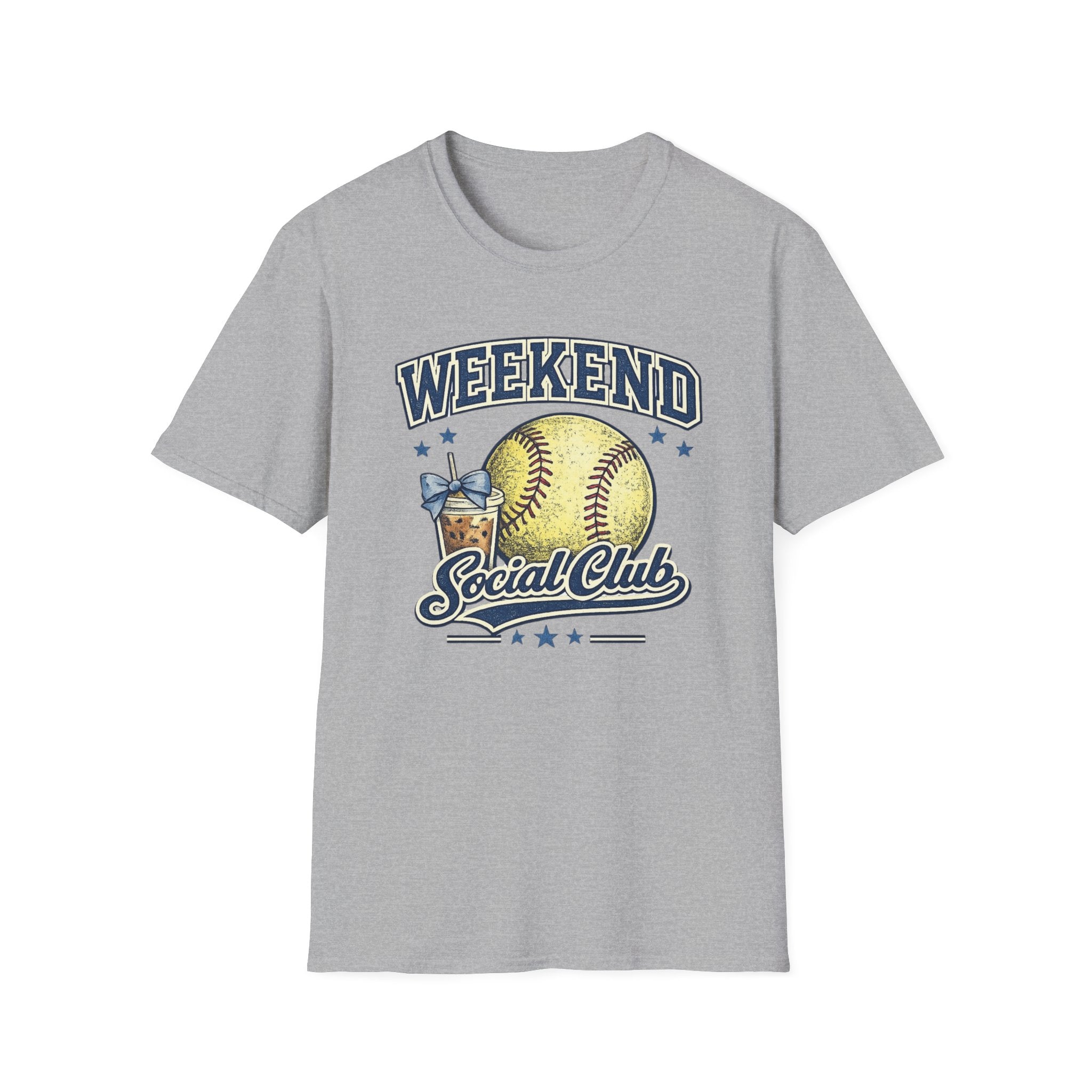 Weekend Social Club -Vintage Softball Tee