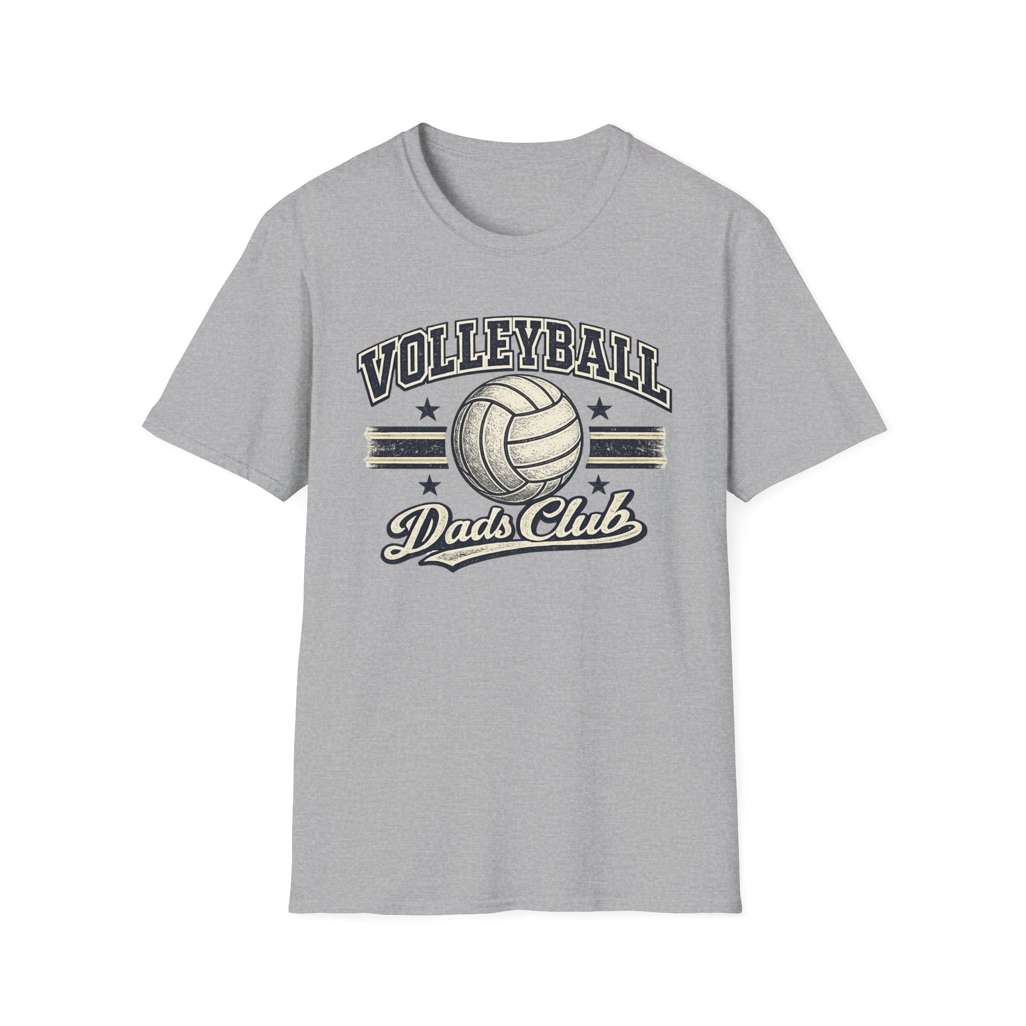 Volleyball Dad’s Club— Vintage Volleyball Tee for Dads