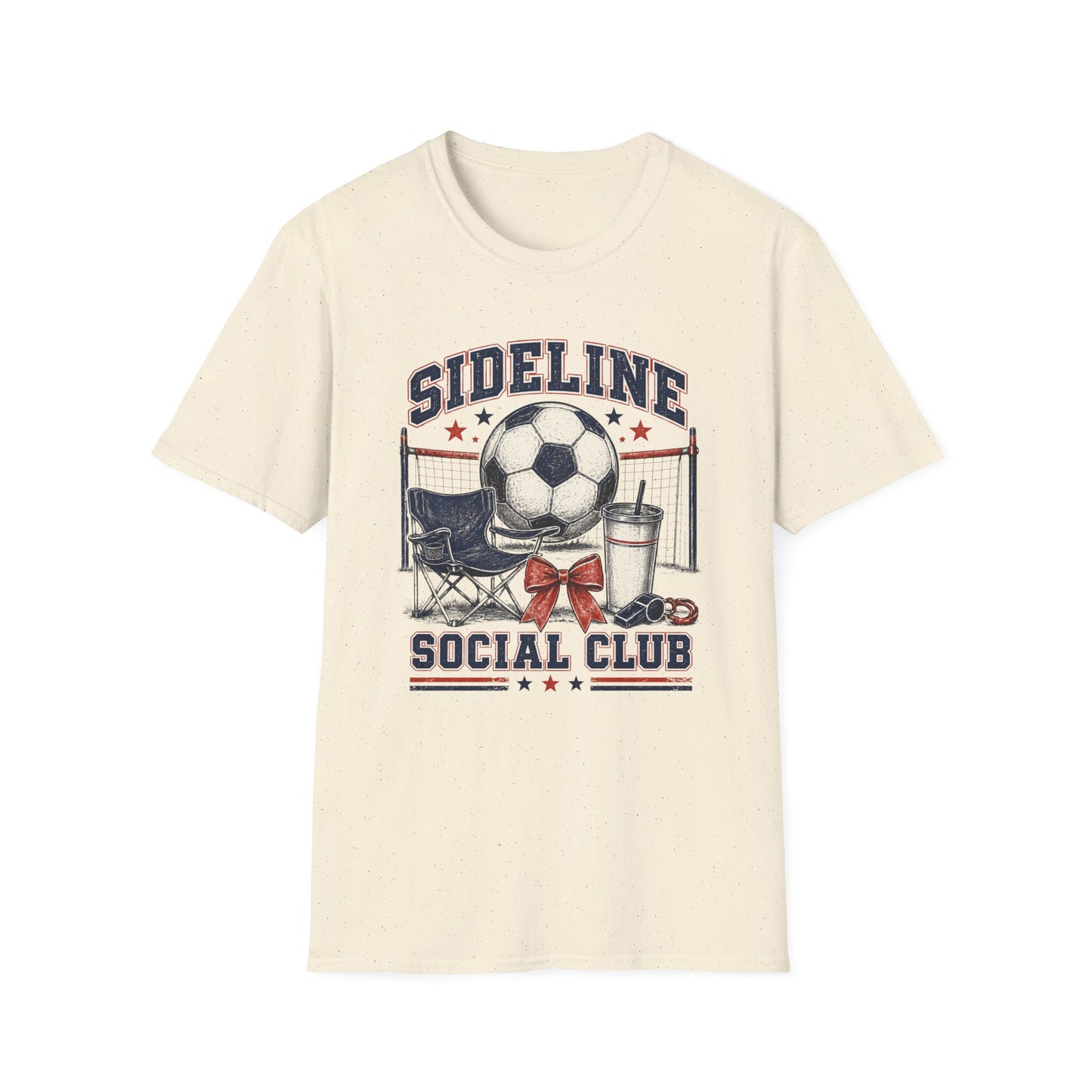 Sideline Social Club Soccer T-Shirt