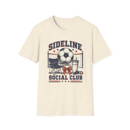 Sideline Social Club Soccer T-Shirt