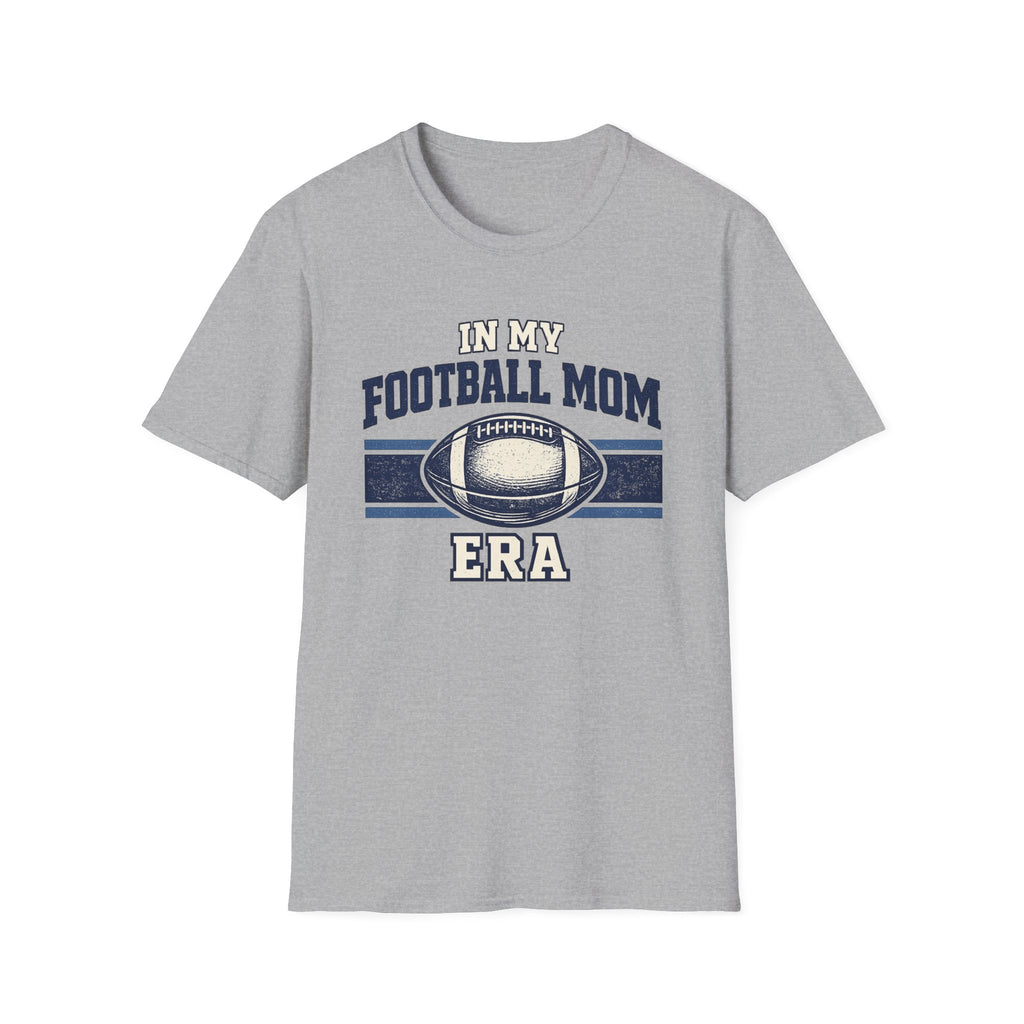 "In My Football Mom Era"- Vintage Mom Tee