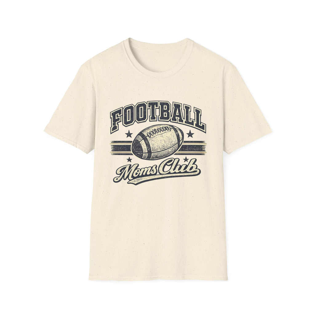 Football Moms Club— Vintage Football Tee