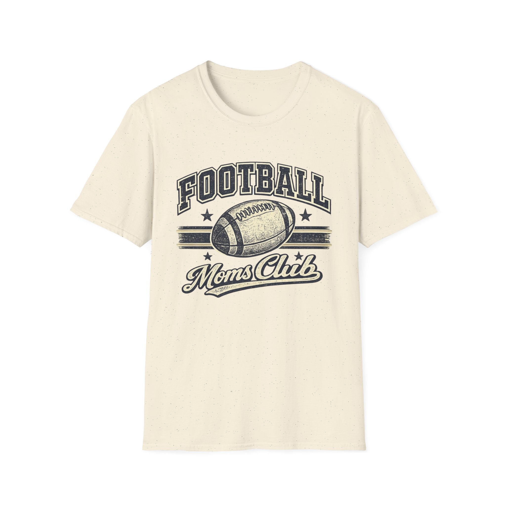 Football Moms Club— Vintage Football Tee