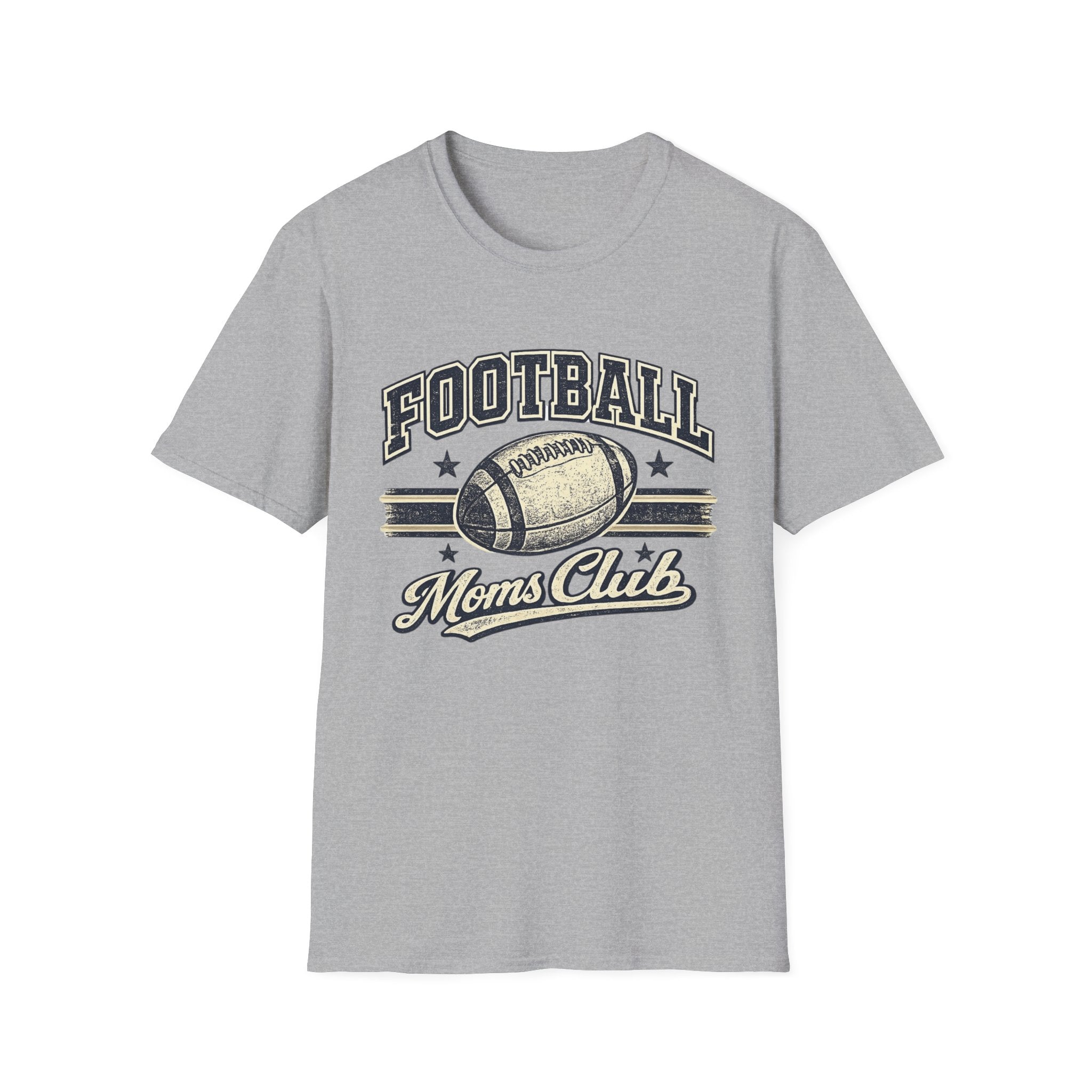 Football Moms Club— Vintage Football Tee