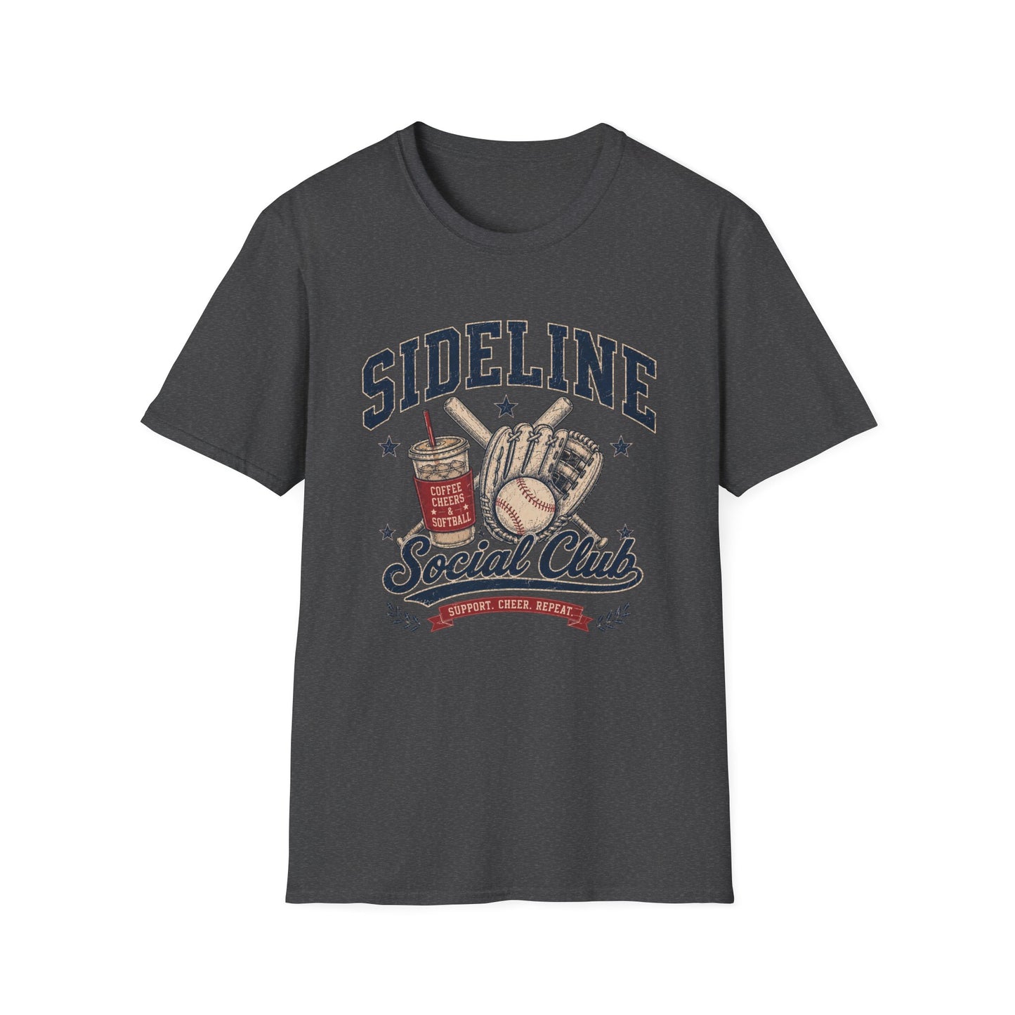 Sideline Social Club Softball T-Shirt