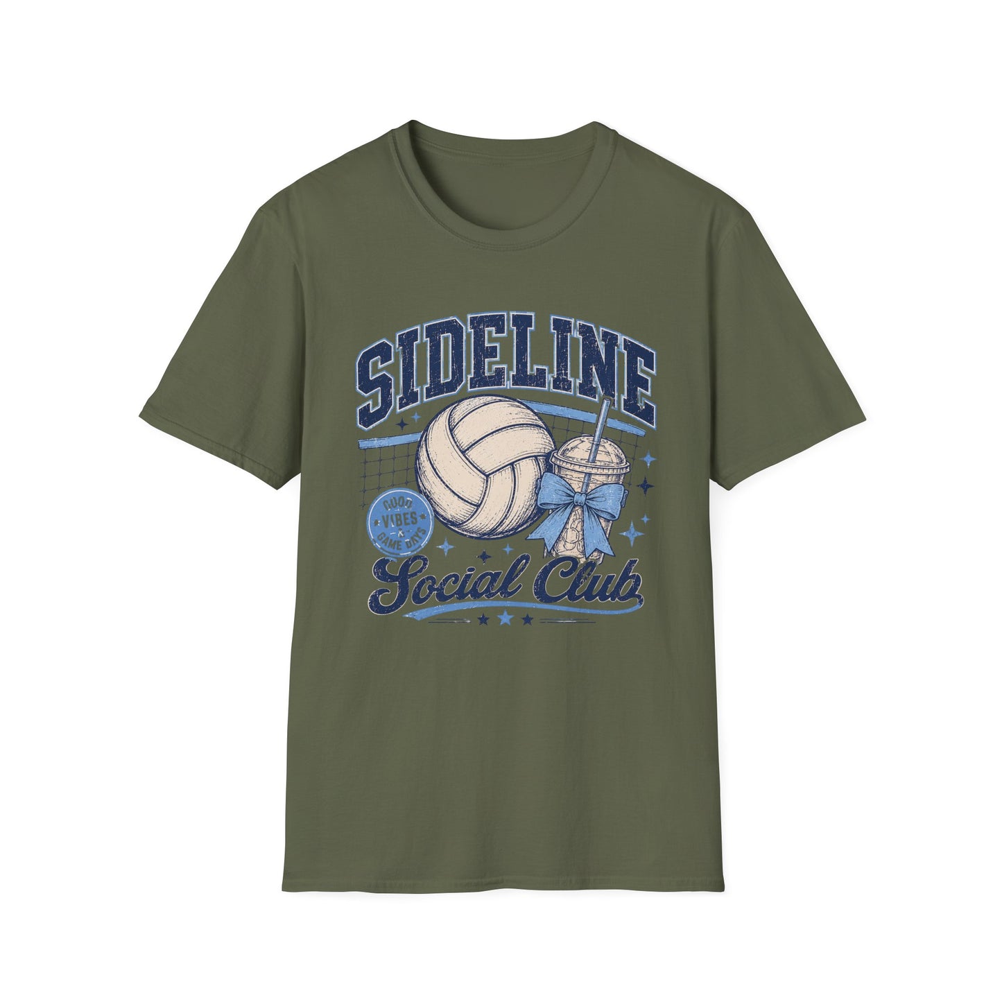 Sideline Social Club Volleyball T-Shirt