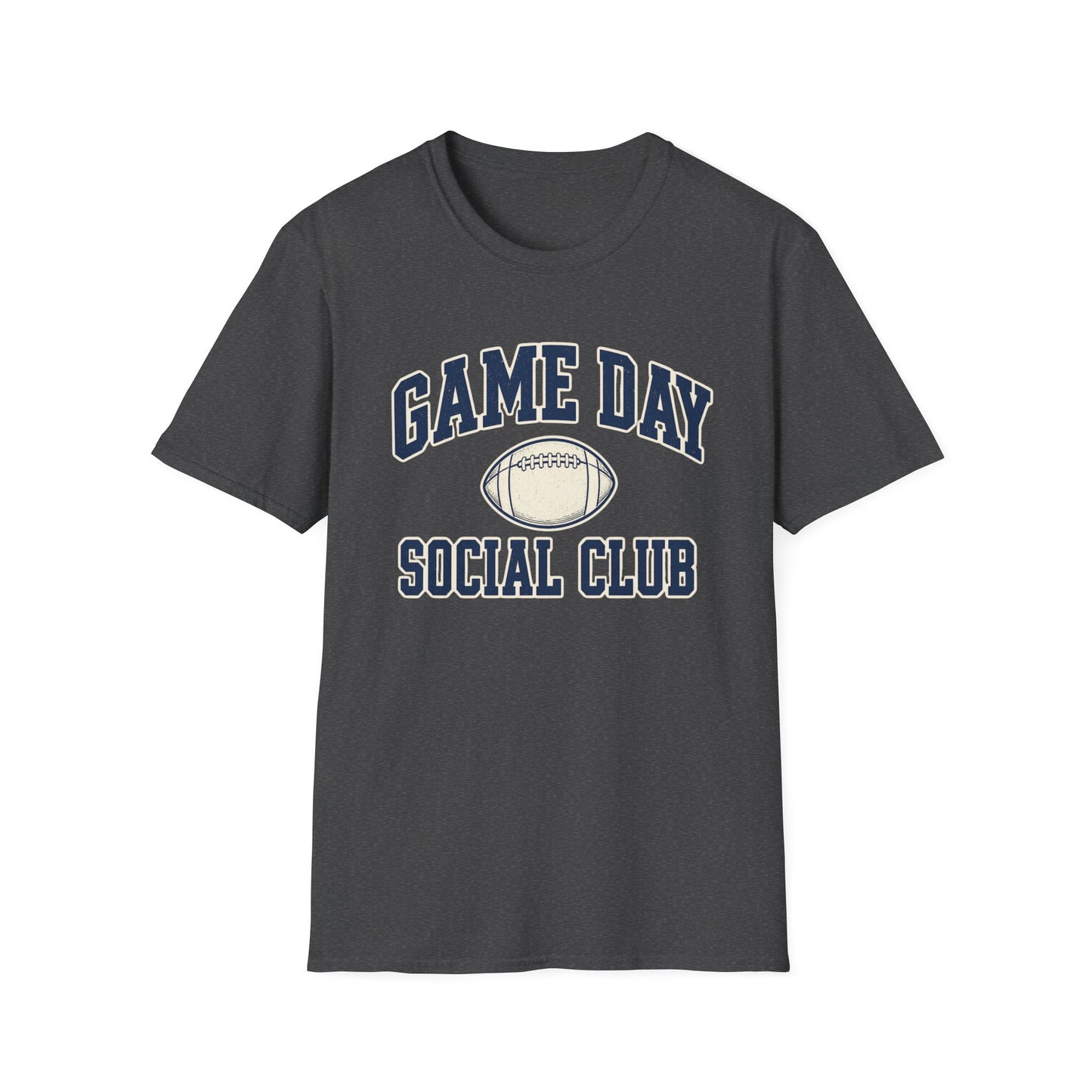 Game Day Social Club Football T-Shirt