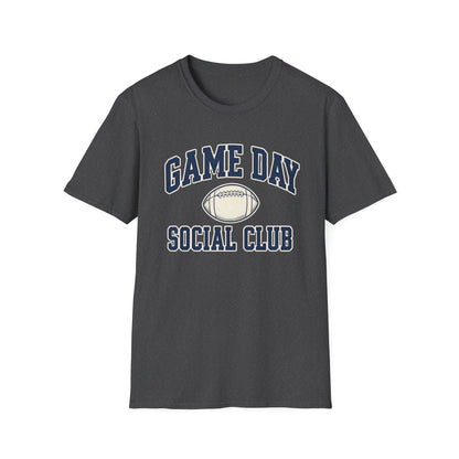 Game Day Social Club Football T-Shirt