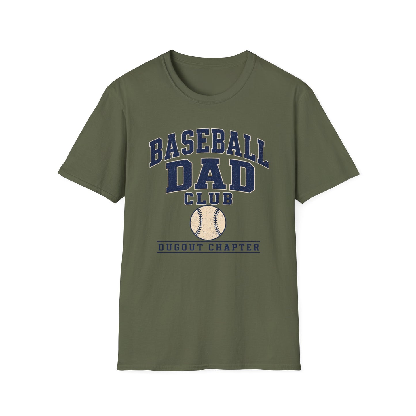 Baseball Dad's Club: Dugout Chapter T-Shirt