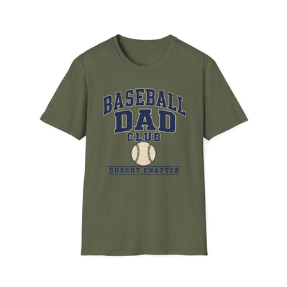 Baseball Dad's Club: Dugout Chapter T-Shirt
