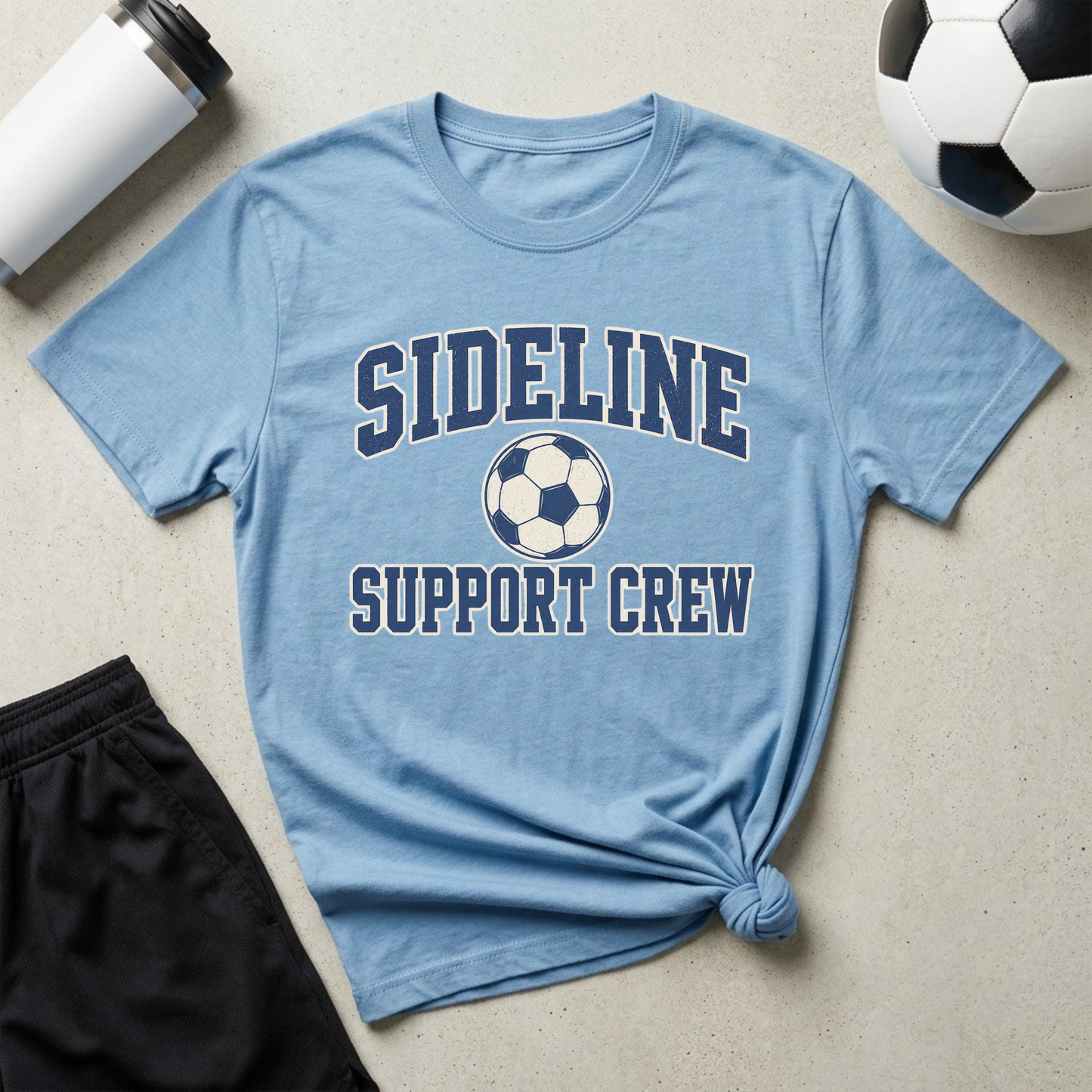 Sideline Support Crew - Soccer T-Shirt