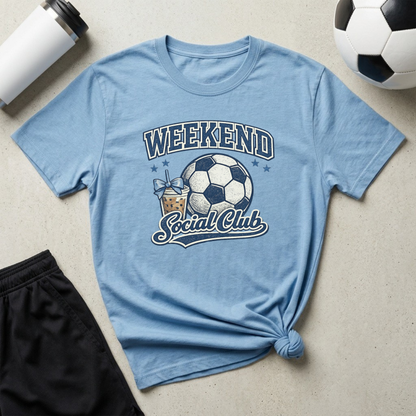 Weekend Social Club Soccer T-Shirt