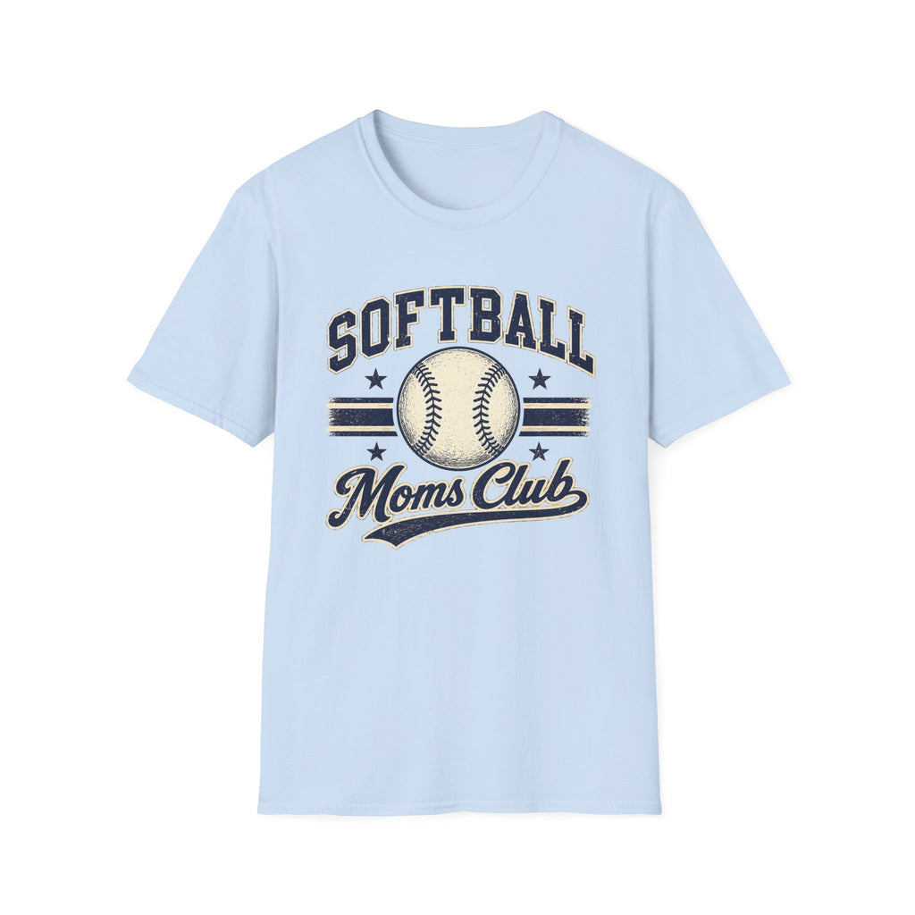 Softball Moms Club — Vintage Softball Tee