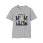 Mom Raising Ballers - Vintage Mom Tee