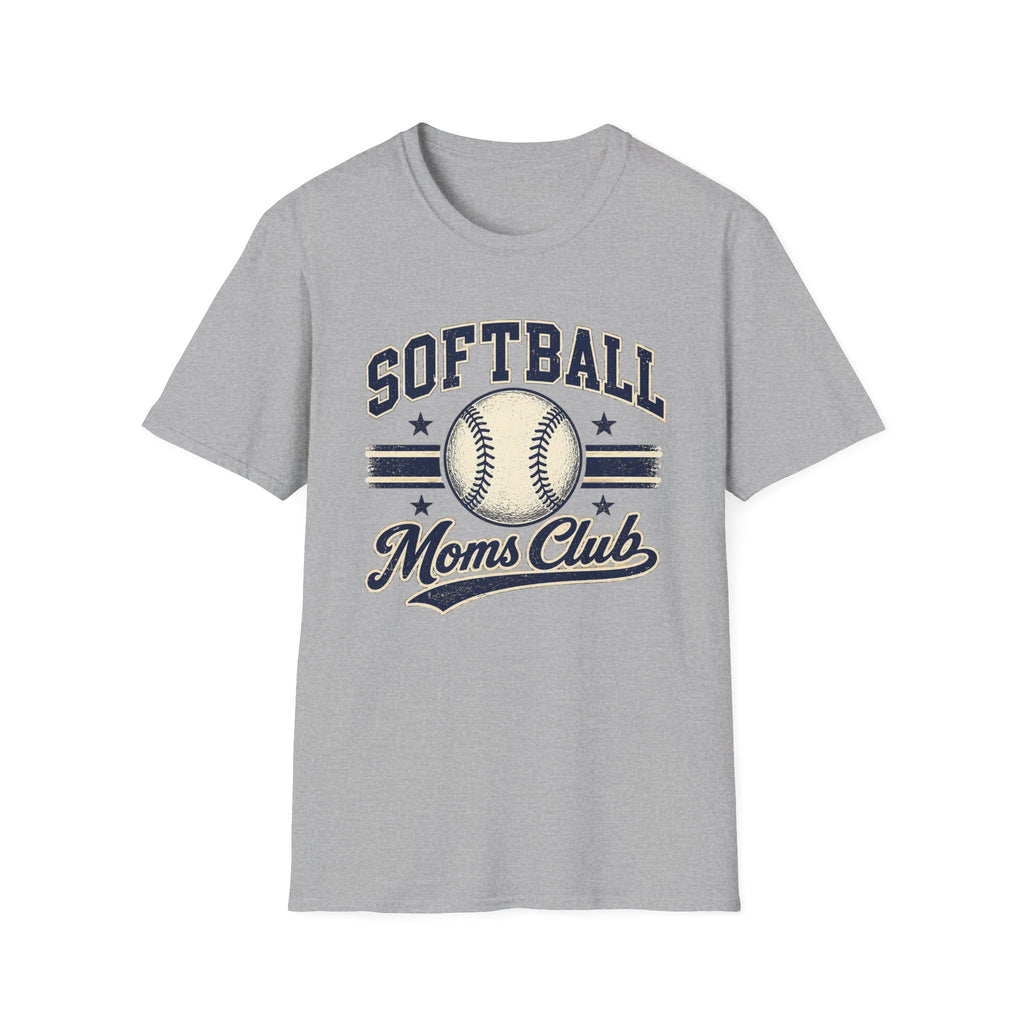 Softball Moms Club — Vintage Softball Tee