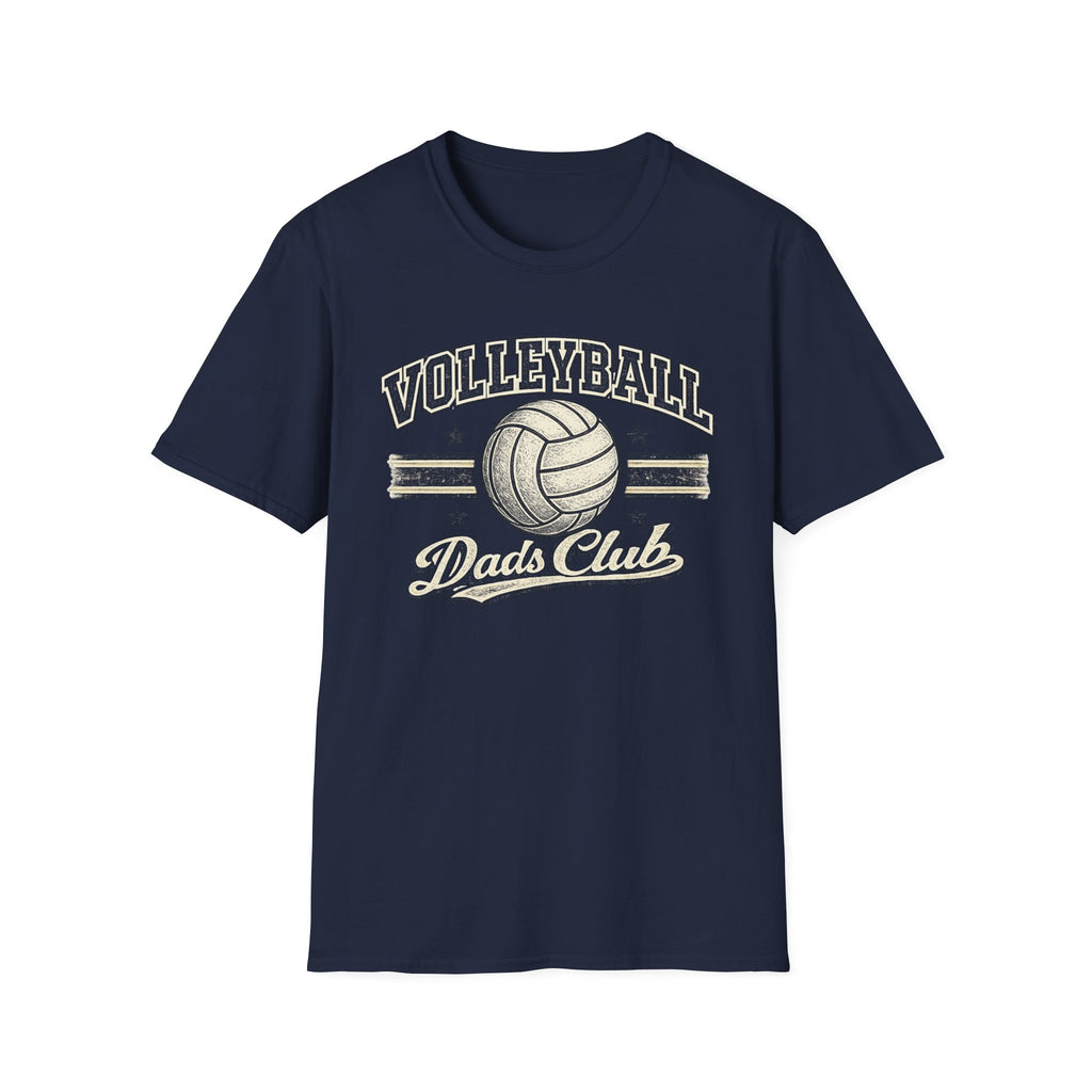 Volleyball Dad’s Club— Vintage Volleyball Tee for Dads