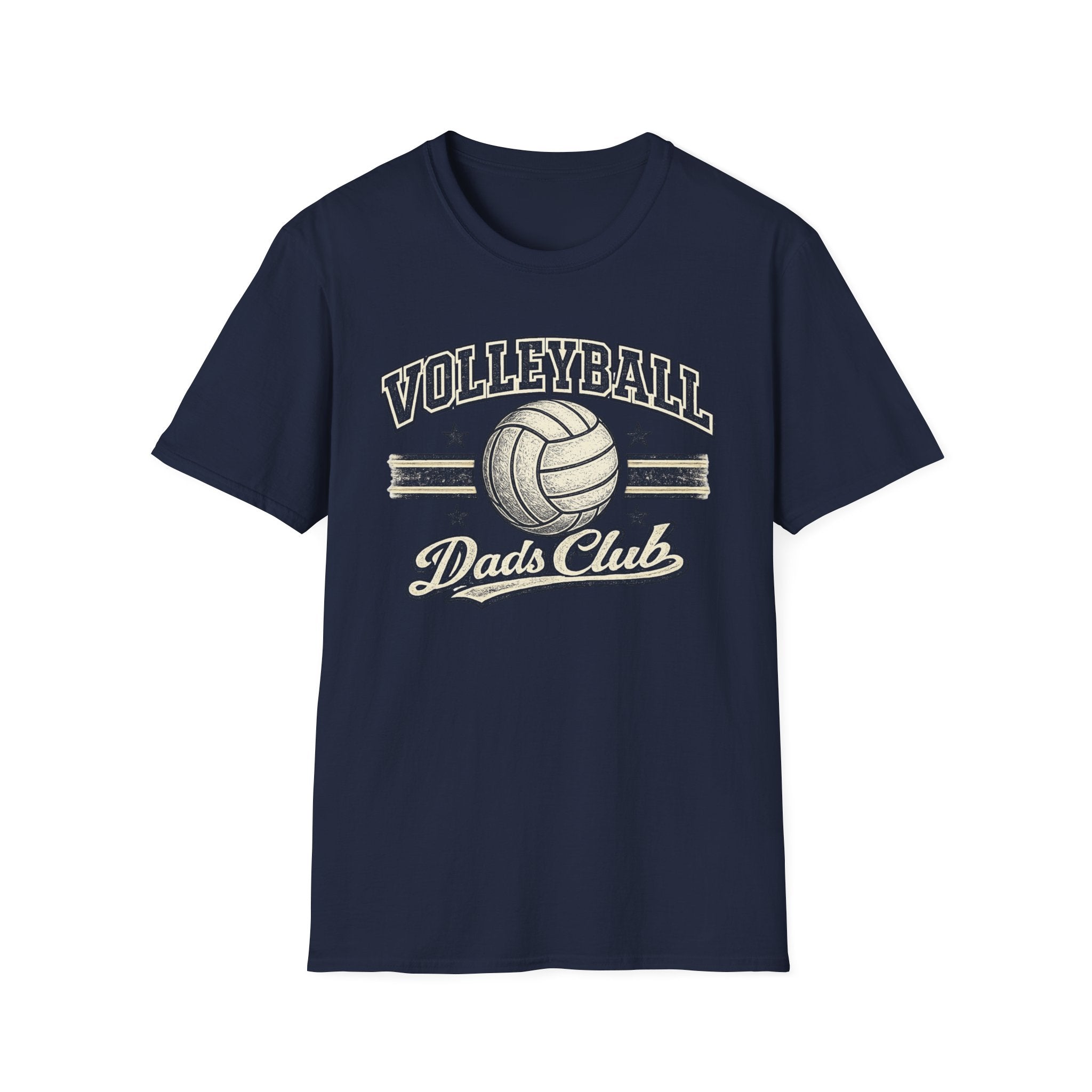 Volleyball Dad’s Club— Vintage Volleyball Tee for Dads