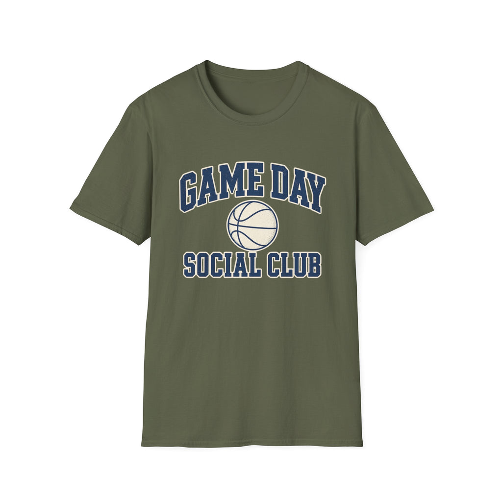 Game Day Social Club- Vintage Basketball Tee