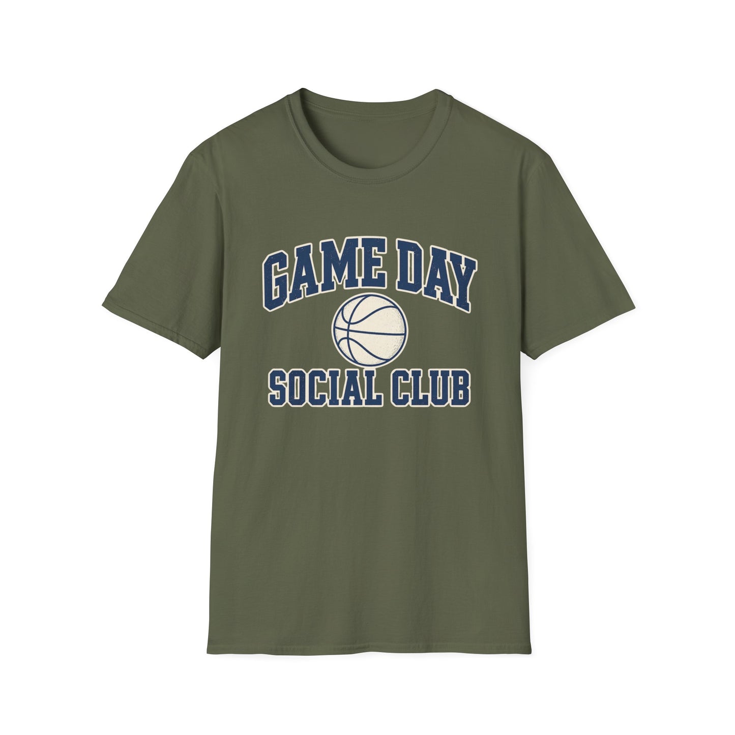 Game Day Social Club Basketball T-Shirt