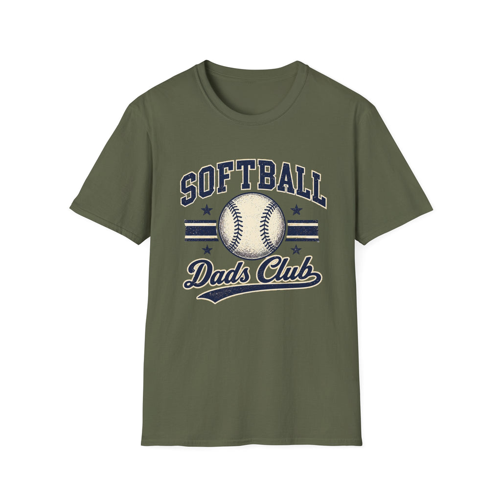 Softball Dad Club — Vintage Softball Tee
