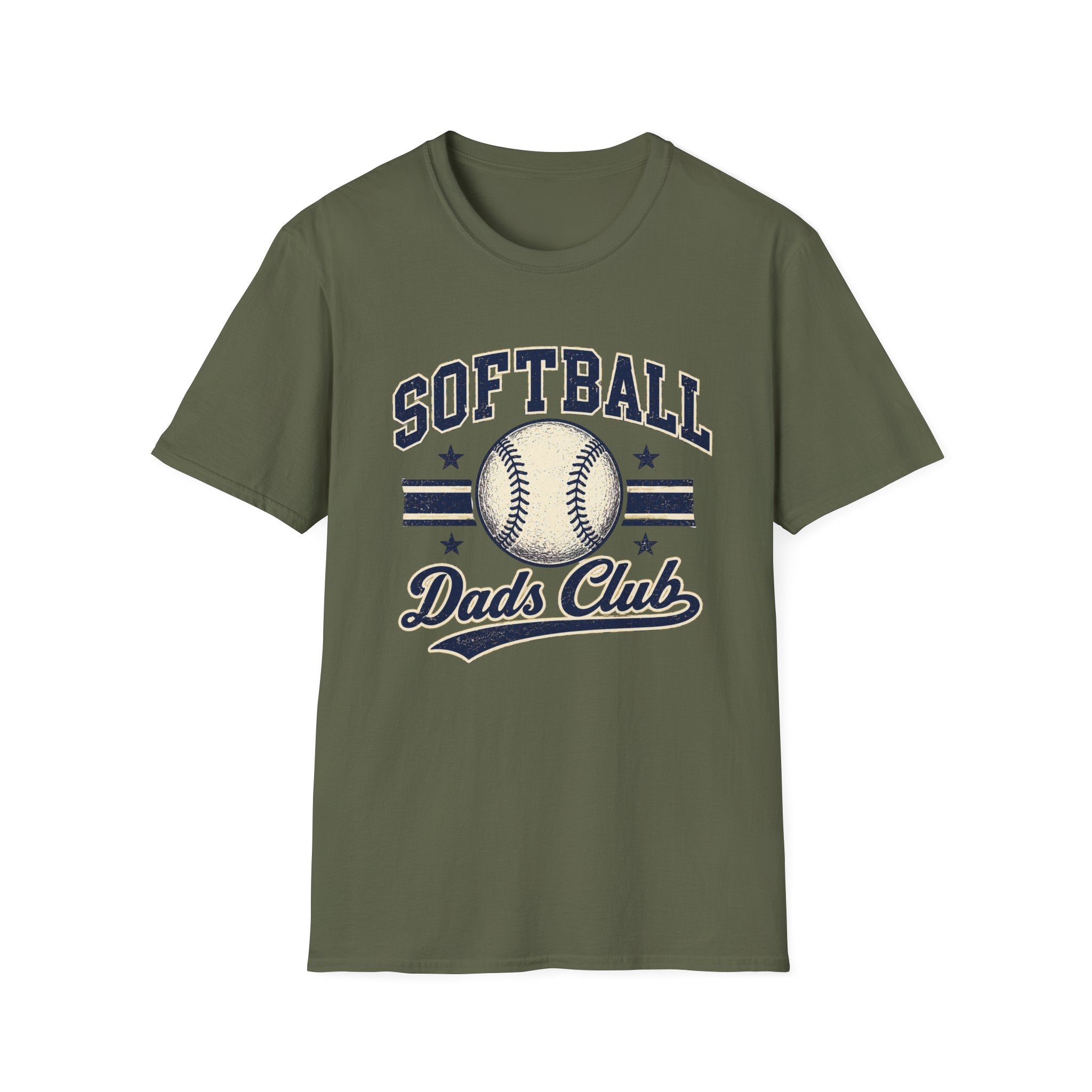 Softball Dad Club — Vintage Softball Tee