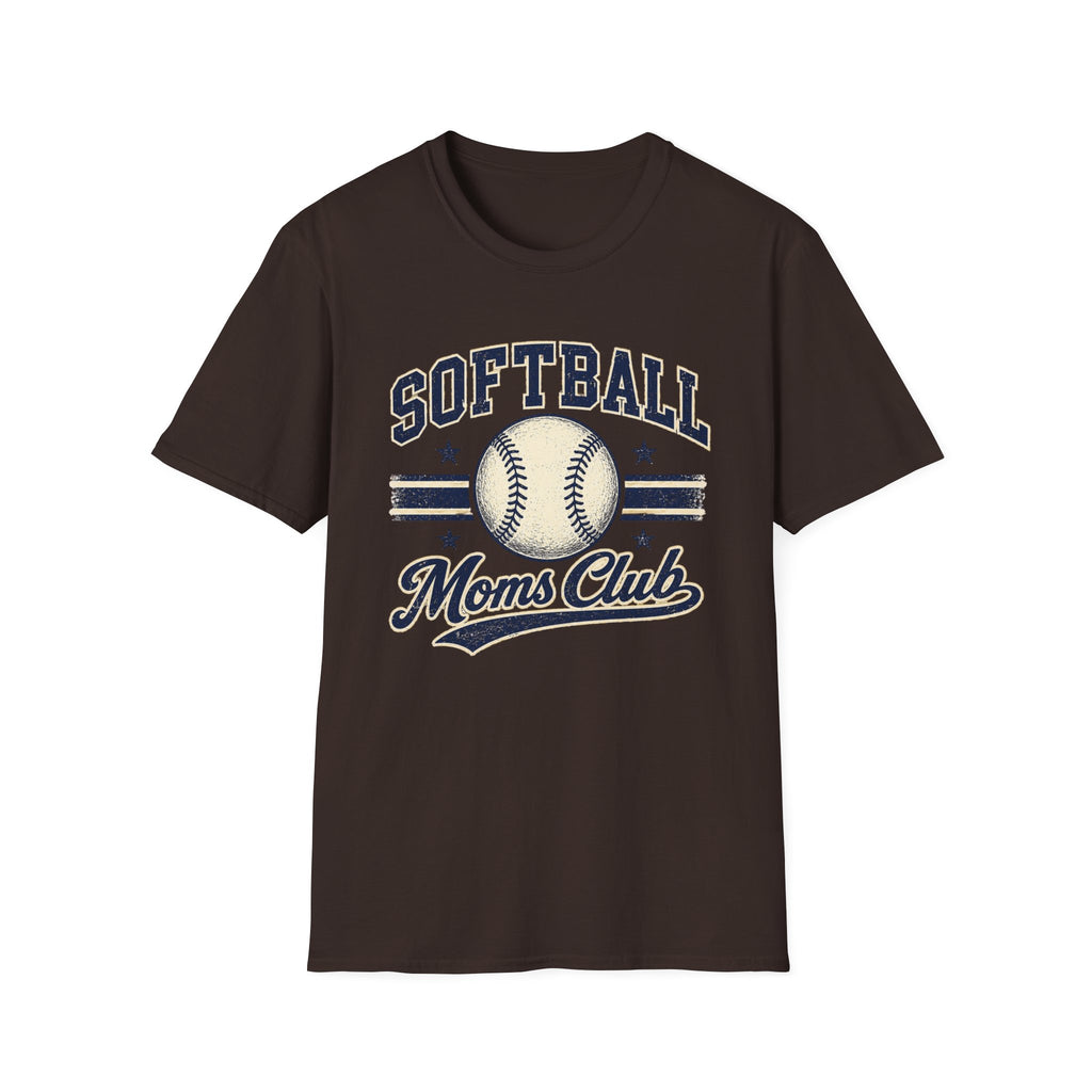 Softball Moms Club — Vintage Softball Tee
