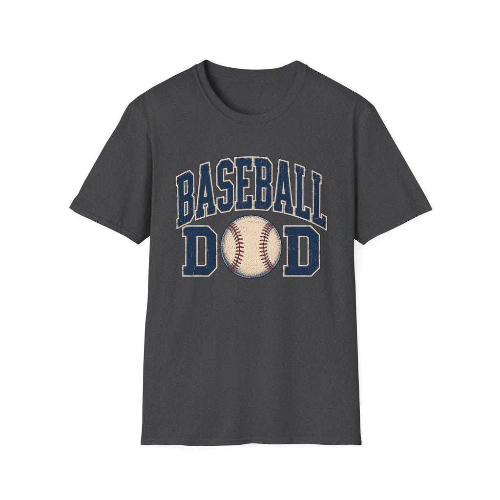 Baseball Dad - Vintage Tee for Dads
